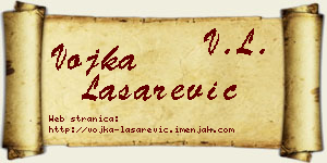 Vojka Lašarević vizit kartica